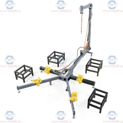 Стапель подкатной для кузовного ремонта KraftWell KraftWell KRW3900LB